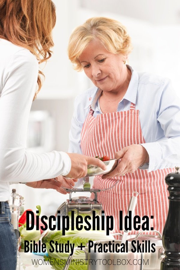 Check out this discipleship idea that combines Bible study with the teaching of practical skills.