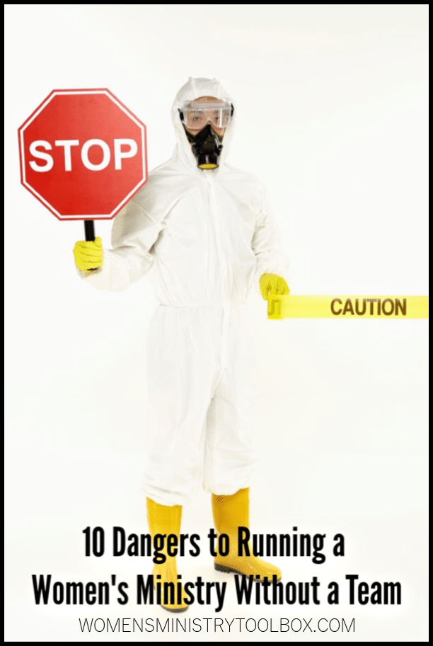 Running your women's ministry without a team? God's plan is better for you and your ministry!