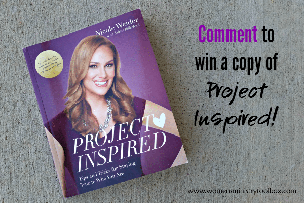 Comment to win a copy of Project Inspired