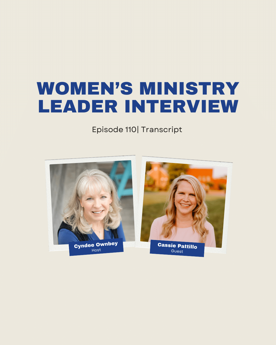Discover invaluable tips for leading women’s ministry in small churches! In this inspiring interview, Cassie Pattillo shares how to build a multigenerational team, foster discipleship, and create meaningful gatherings—plus encouragement for new leaders.