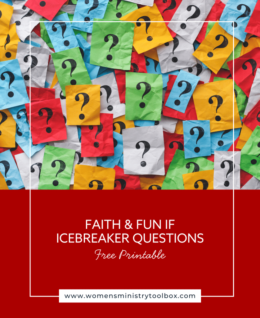 Faith and Fun Christian IF Icebreaker Questions