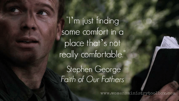 Finding some comfort