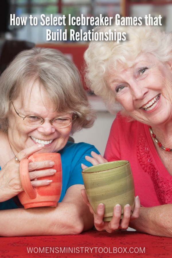 The best icebreaker games build relationships and provide opportunities for our women to connect with one another.
