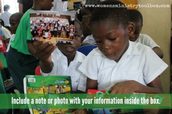 Include a note or photo