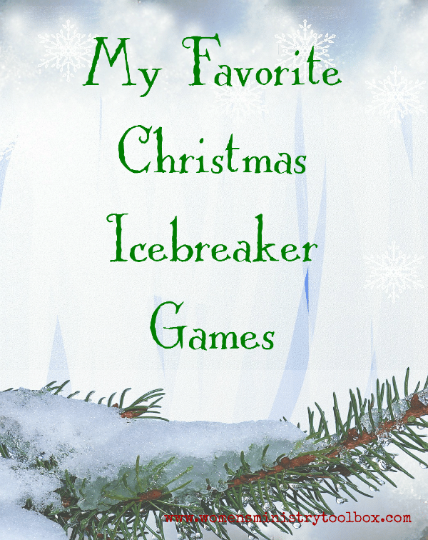A list of my favorite Christmas icebreaker games! Perfect for your Christmas party, event, or fellowship!