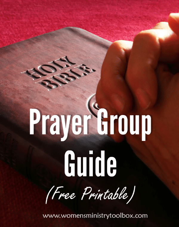 Prayer Group Guide Free Printable