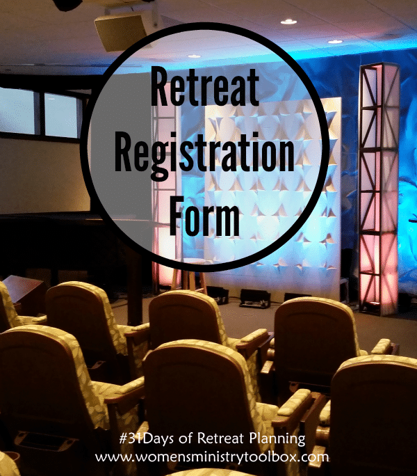 Retreat Registration Form