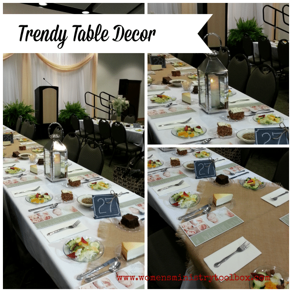 Trendy Table Decor Ideas - Simple, understated elegance.