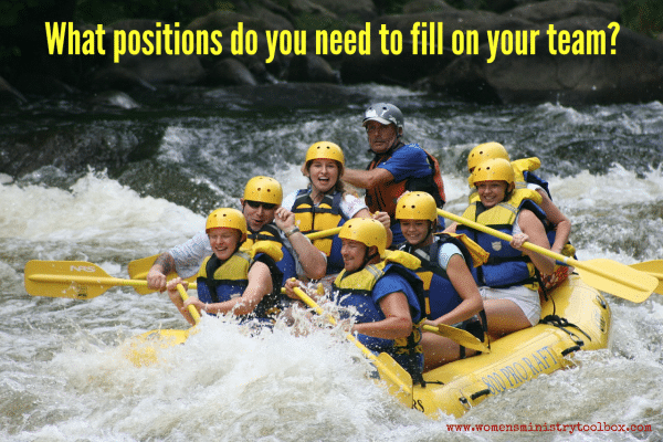 What positions do you need to fill on your team